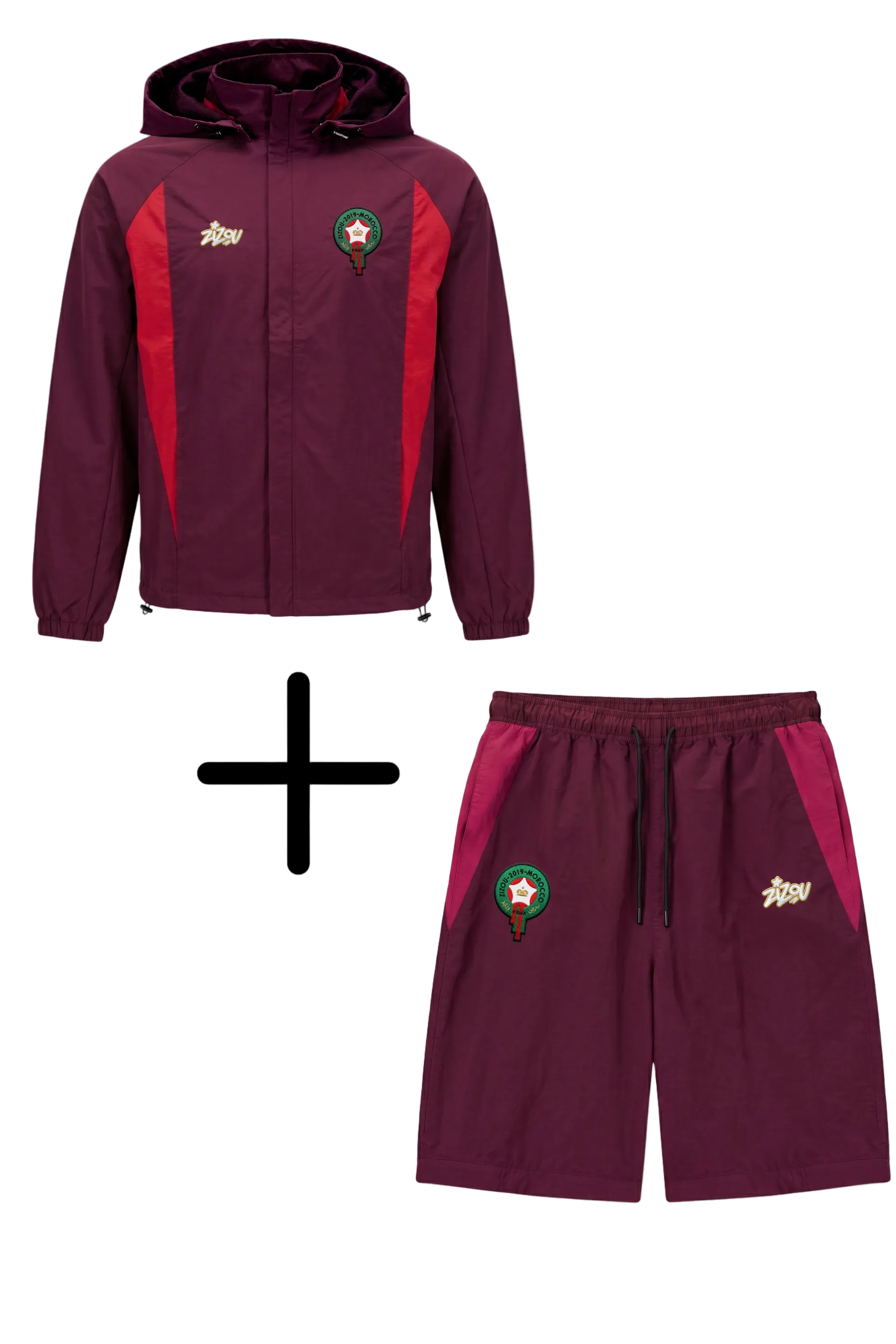 MOROCCO WINE RED JACKET BUNDLE