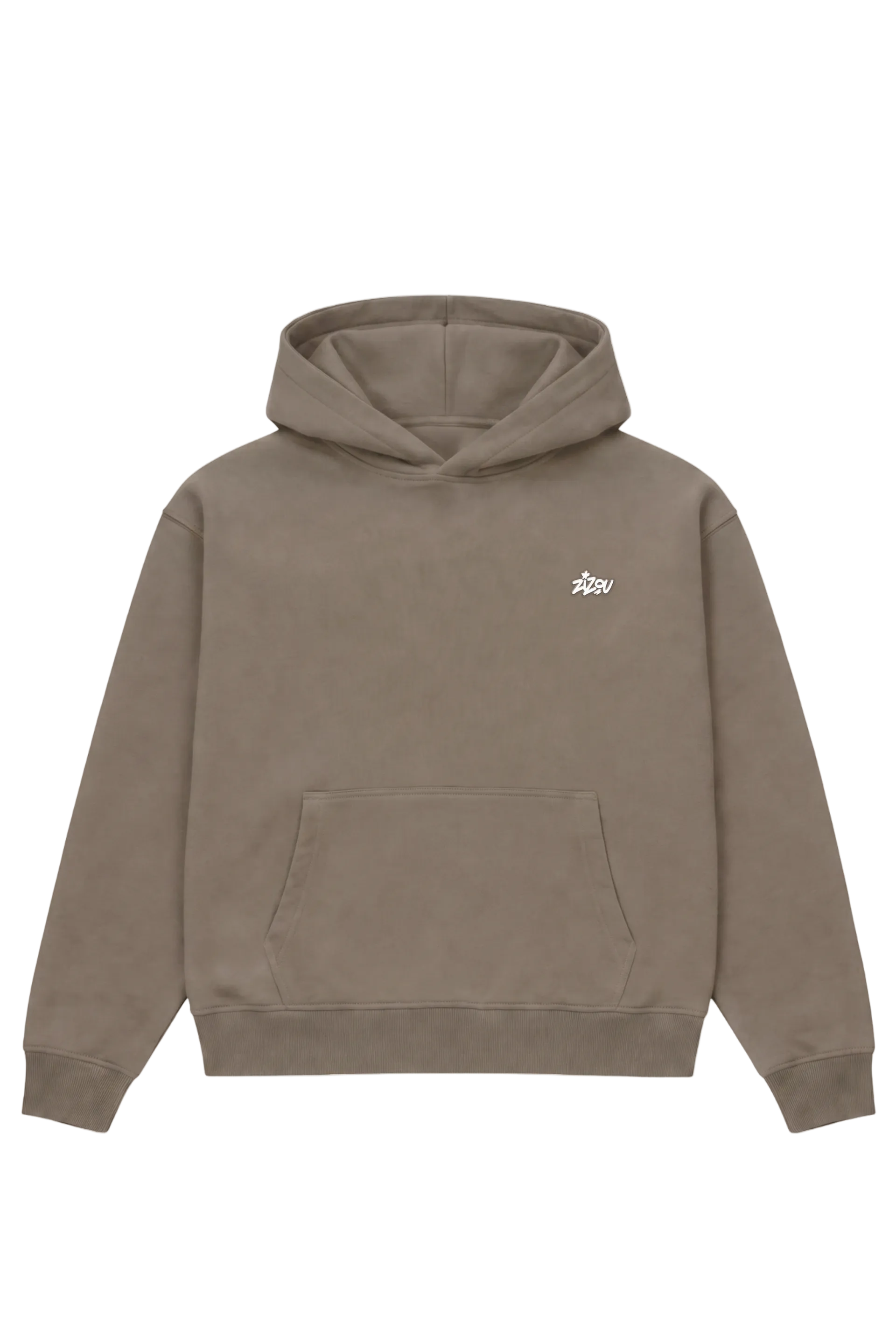 Basic Hoodie Café Brown