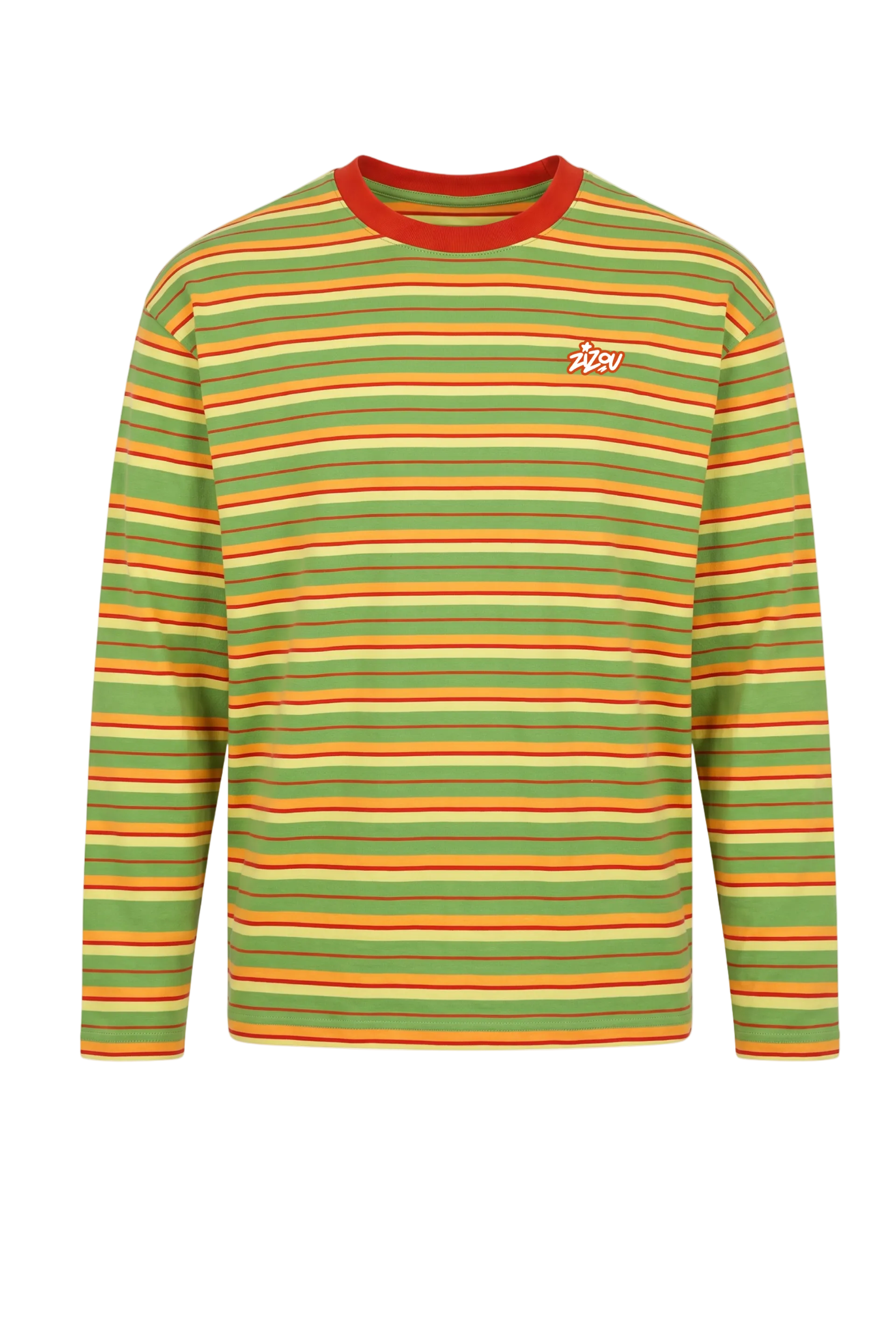 GREEN STRIPED LONGSLEEVE