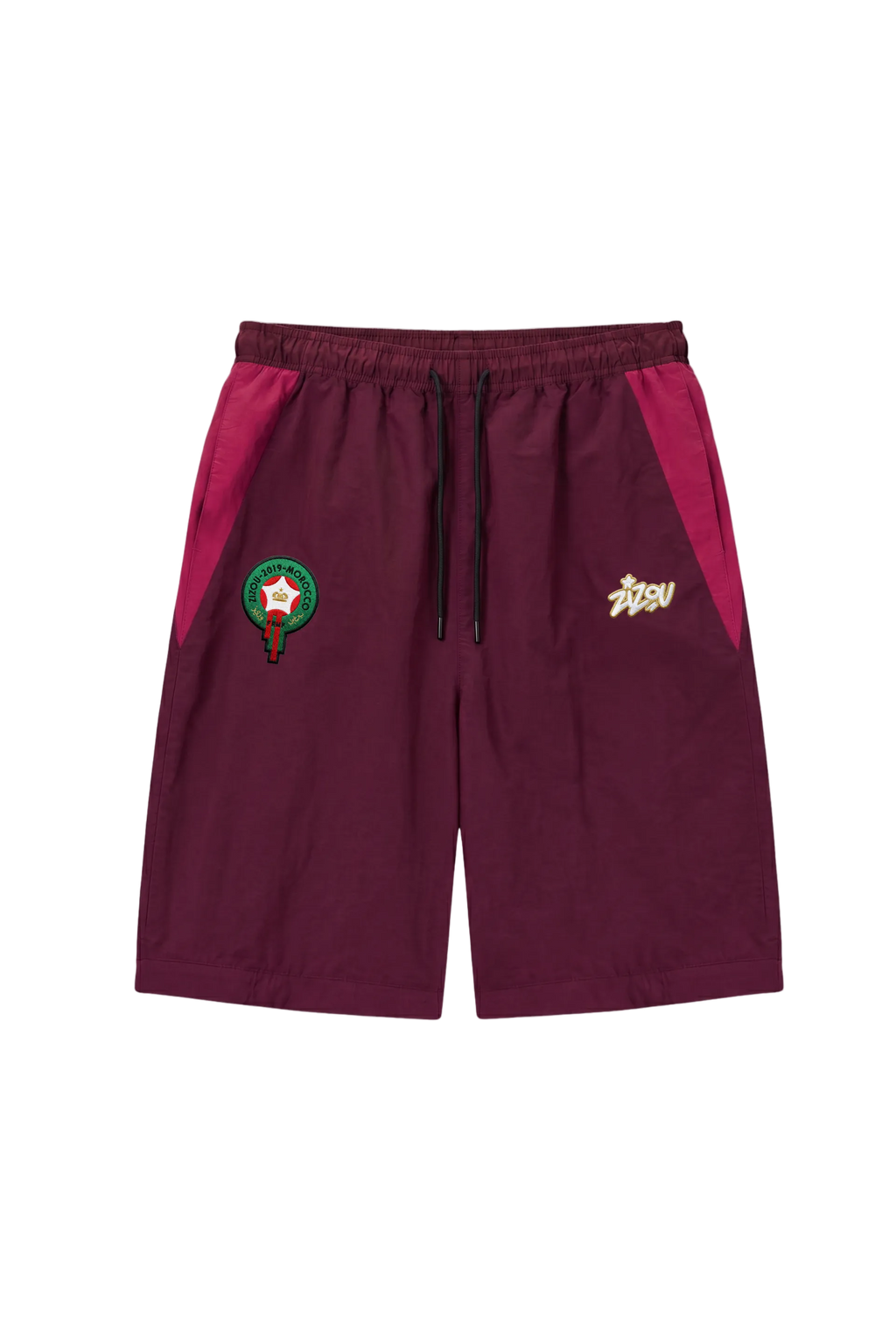 MOROCCO WINE RED SHORTS