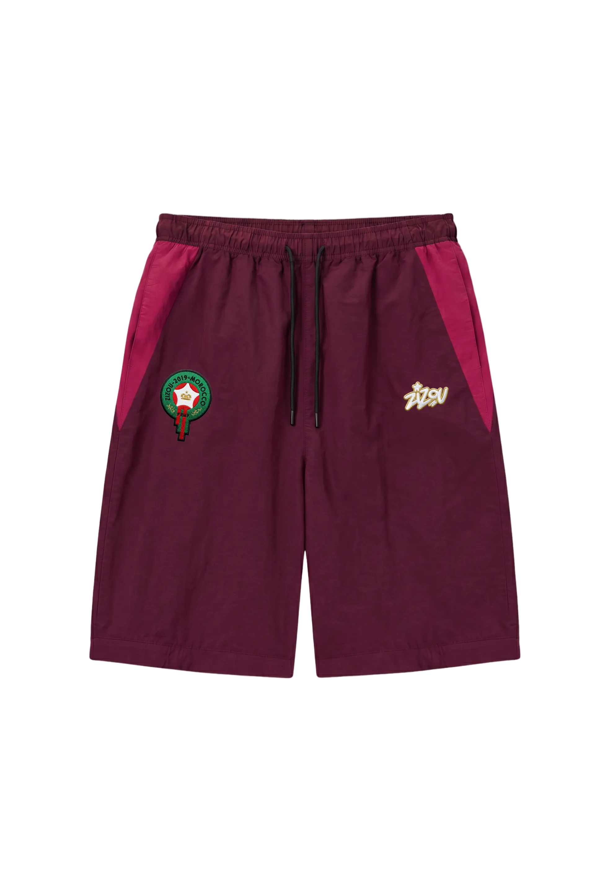 MOROCCO WINE RED SHORTS