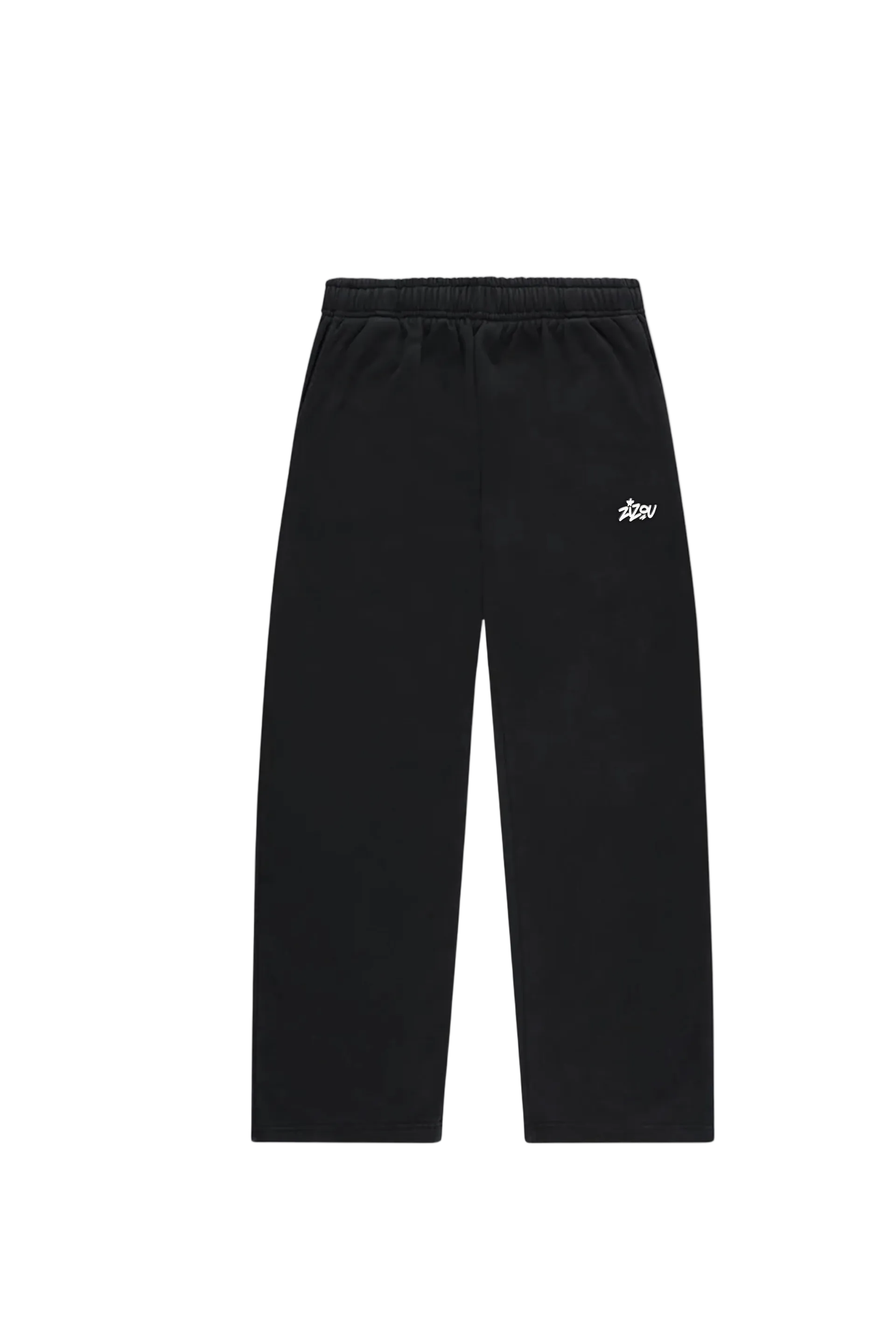 Basic Jogger Black Open Leg 2in1