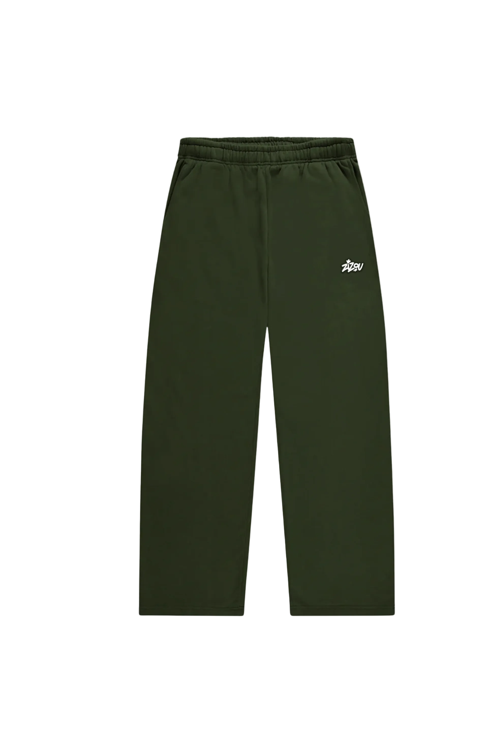Basic Jogger Olive Green Open Leg 2in1